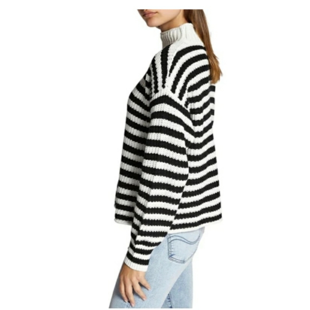 NEW SANCTUARY STRIPED SWEATER ~ S - Picture 2 of 3